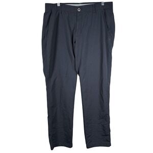 Under Armour Match Play Golf Pants Mens 36/30 Black Performance Stretch Golf